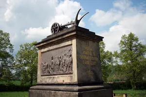 Royal field with the monument to Přemysl, the Ploughman