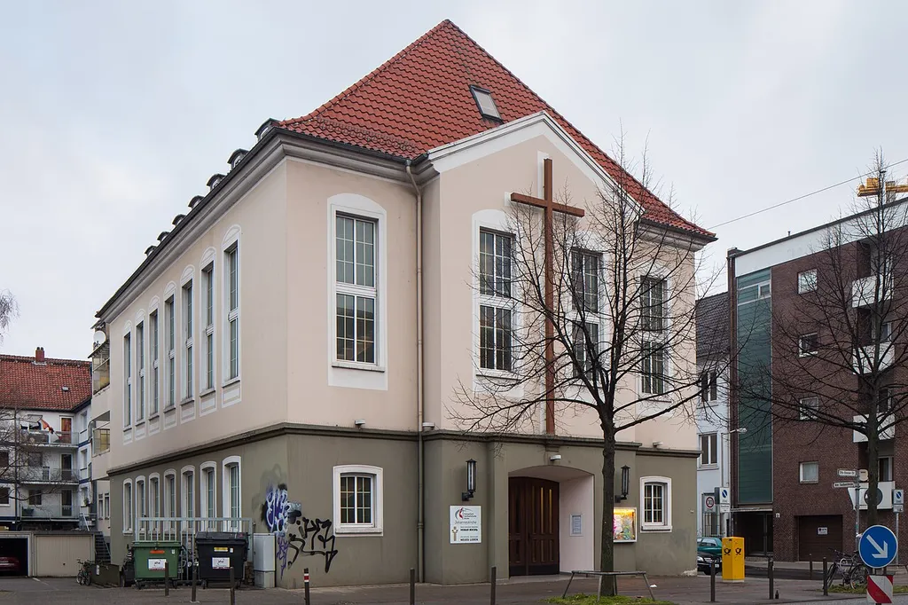 Johanneskirche located at Otto-Brenner-Strasse in Mitte quarter of Hannover, Germany.