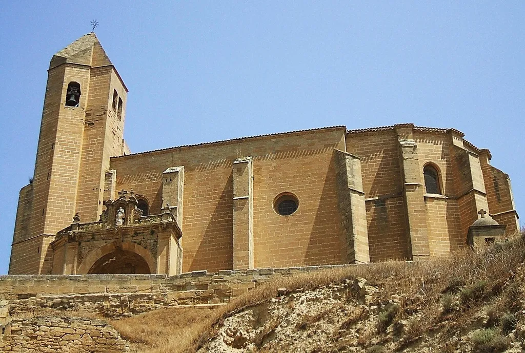 Iglesia parroquial de Santa María la Mayor, San Vicente de la Sonsierra, La Rioja, España/Spain