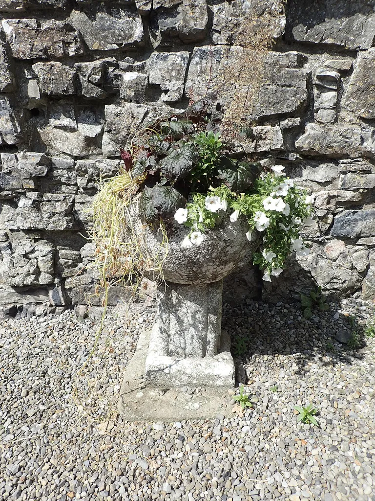 Former font in St Fechin's Church