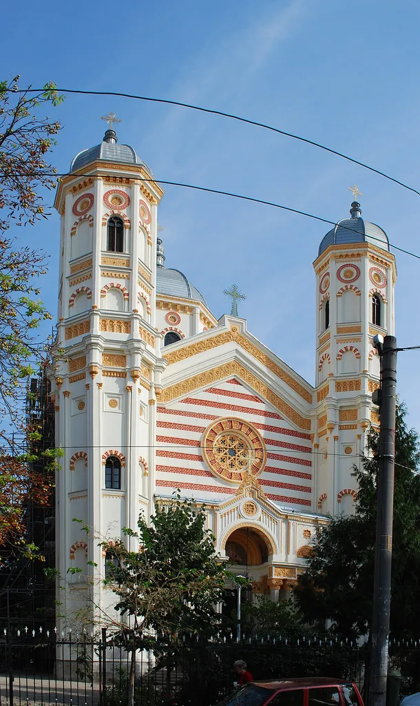 New St Spyridon church in Bucharest, Romania