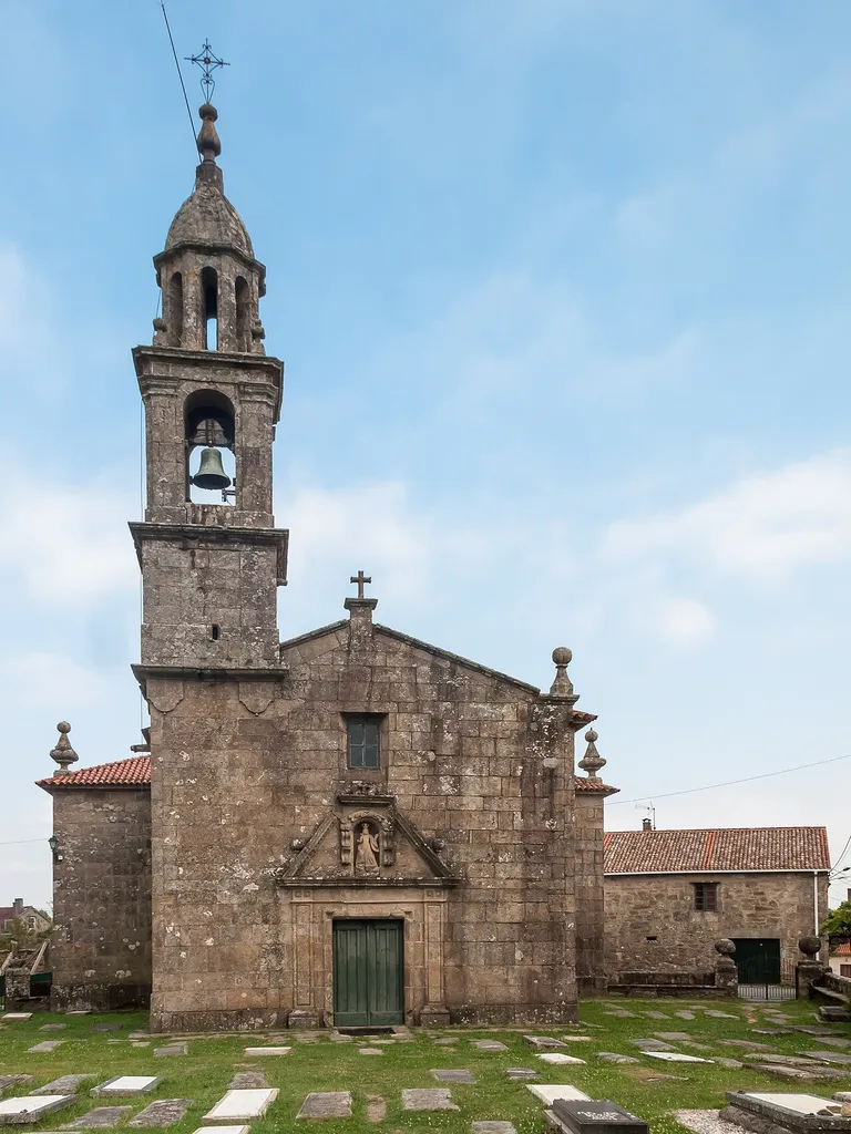 Parish church of Dodro, Dodriño, Dodro, Galicia (Spain)