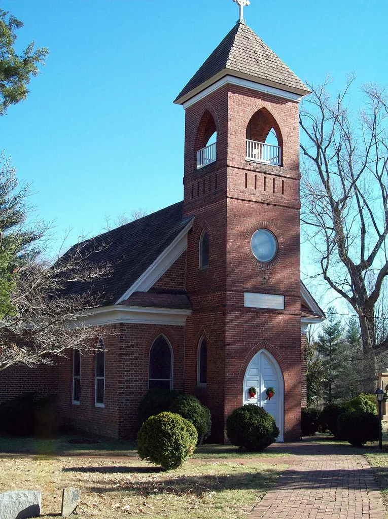 St. Thomas' Church - Front View, Croom, Md., December 2008
