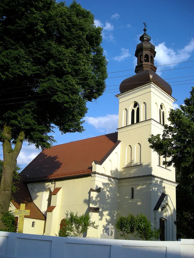 Saint Andrew church in Czeszewo, Poland.