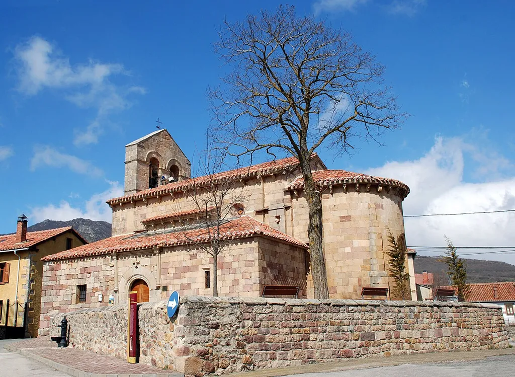 Church of San Cipriano in Revilla de Santullán (Palencia, Castile and León).
