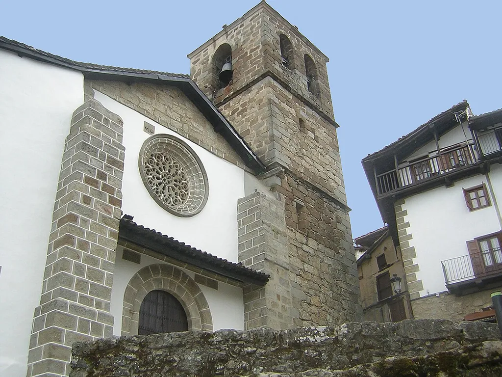 Iglesia de Ntra Señora de la Asunción, en Candelario (Salamanca, España)
