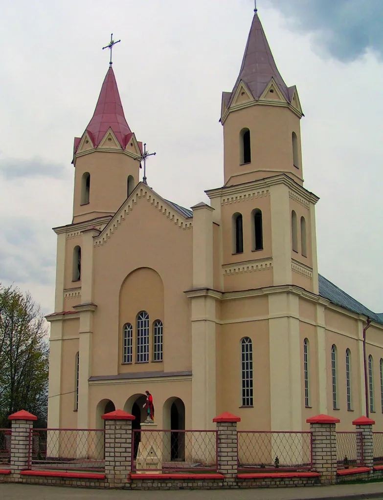 Church of Saint George and Saint Mary in Piaršaji, Belarus
