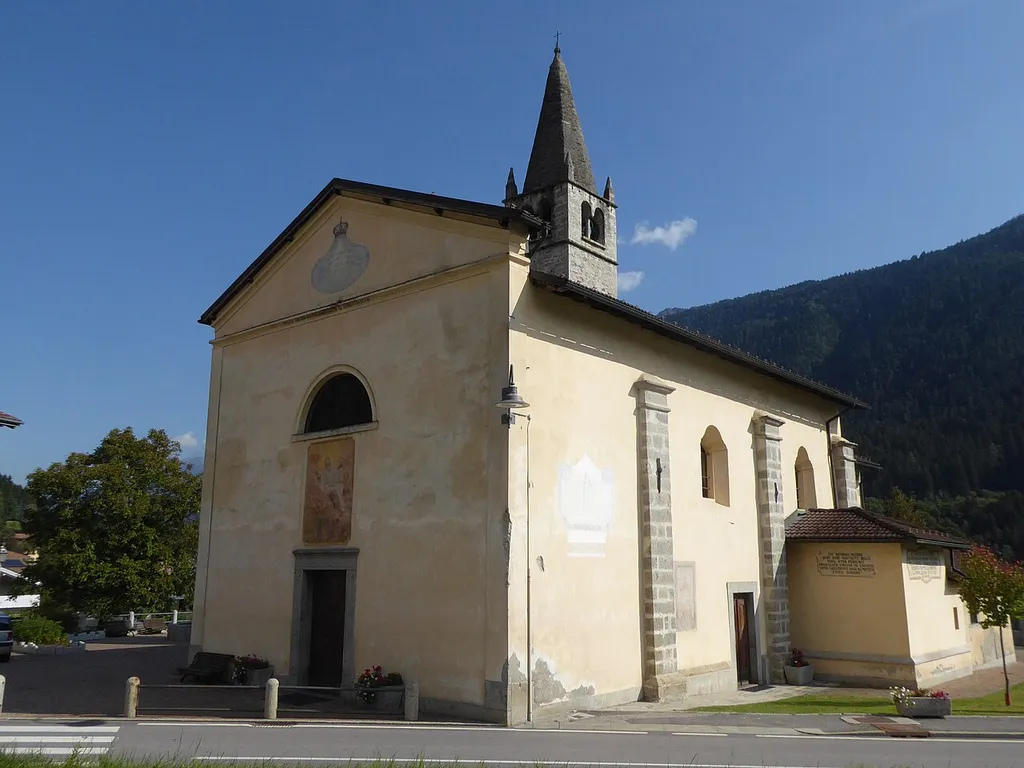 Javrè (Porte di Rendena, Trentino, Italy), Santa Maria Assunta church