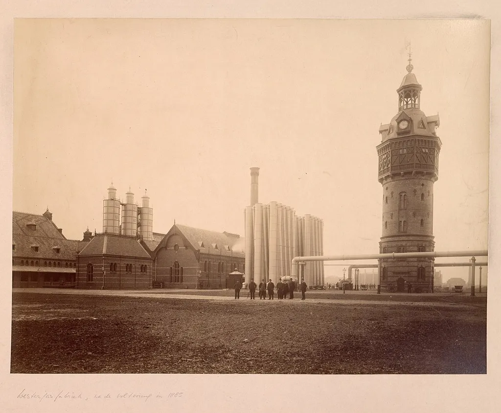 water tower Amsterdam Westergasfabriek