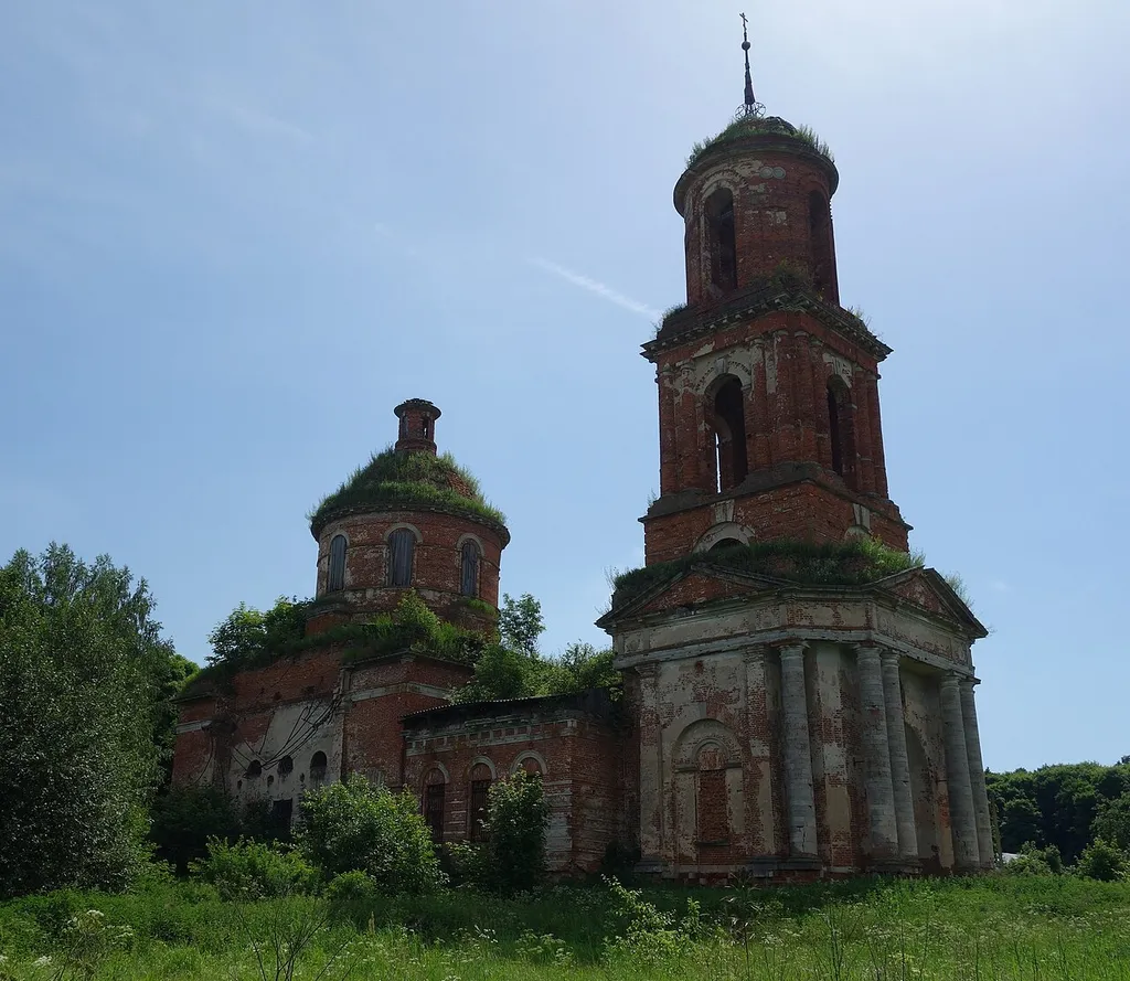 Церковь Рождества Богородицы: Пирогово, Щёкинский район, Тульская область