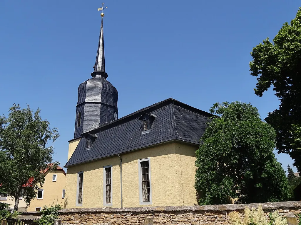 Church of Rohrbach, Landkreis Weimarer Land, Thuringia, Germany