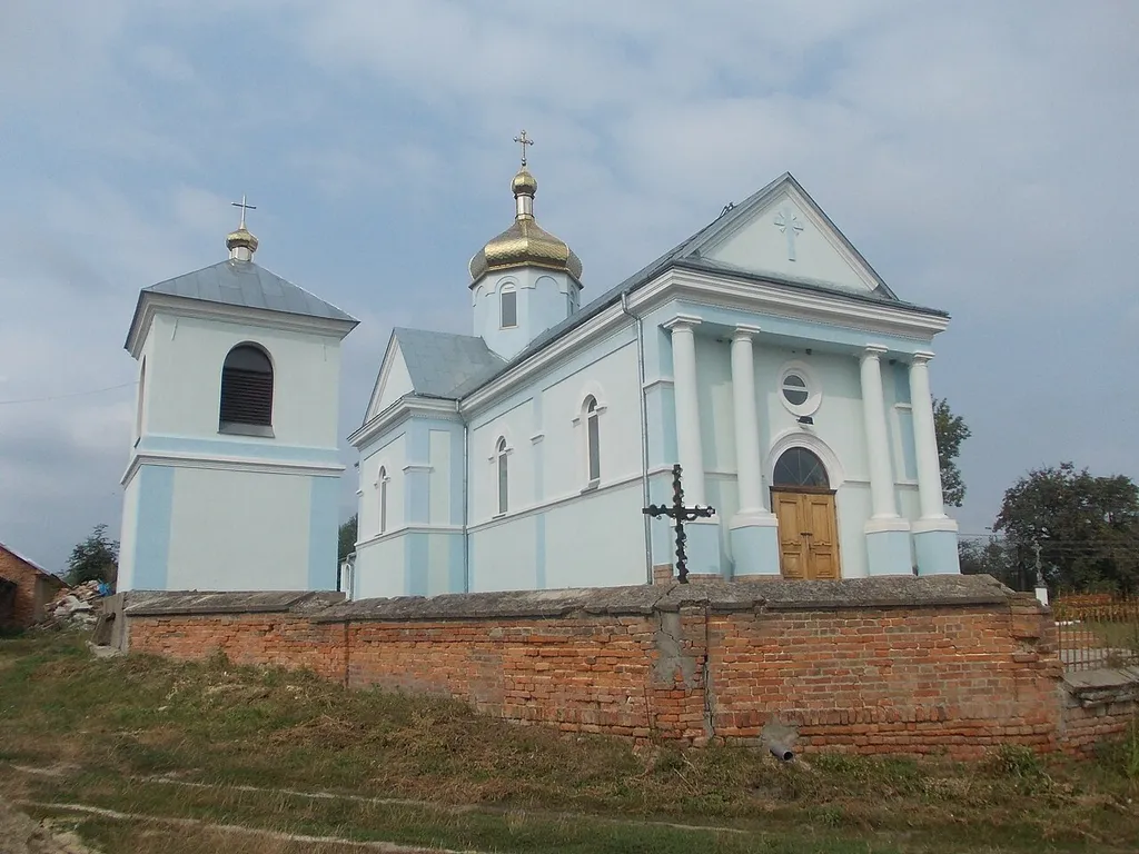 Church of Saints Borys and Hlib in Luchytsi village, Sokal Raion