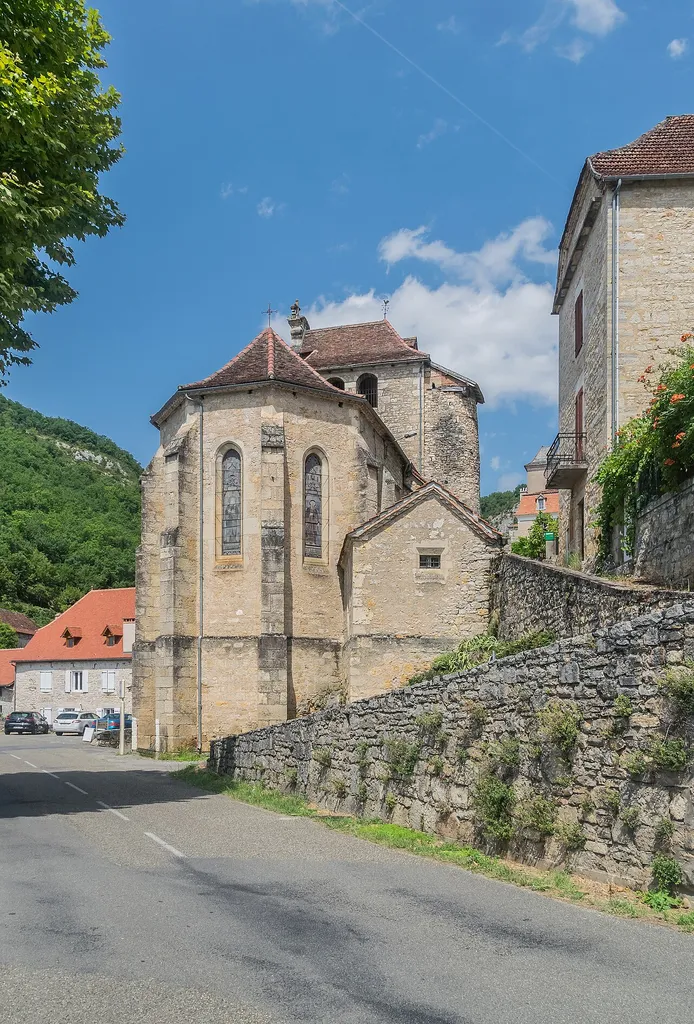 Church of Saint-Pierre-aux-Liens of Larnagol, Lot, France