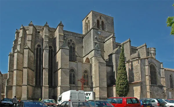 Lodève, cathedral. France