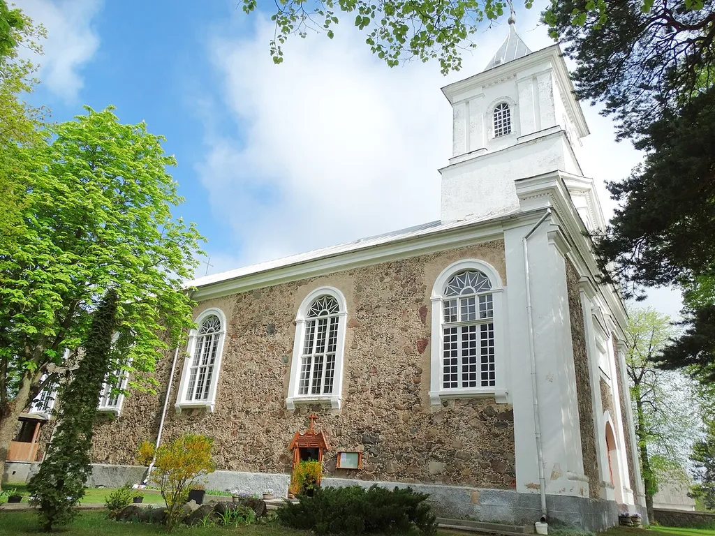 Catholic church, Žeimelis, Lithuania