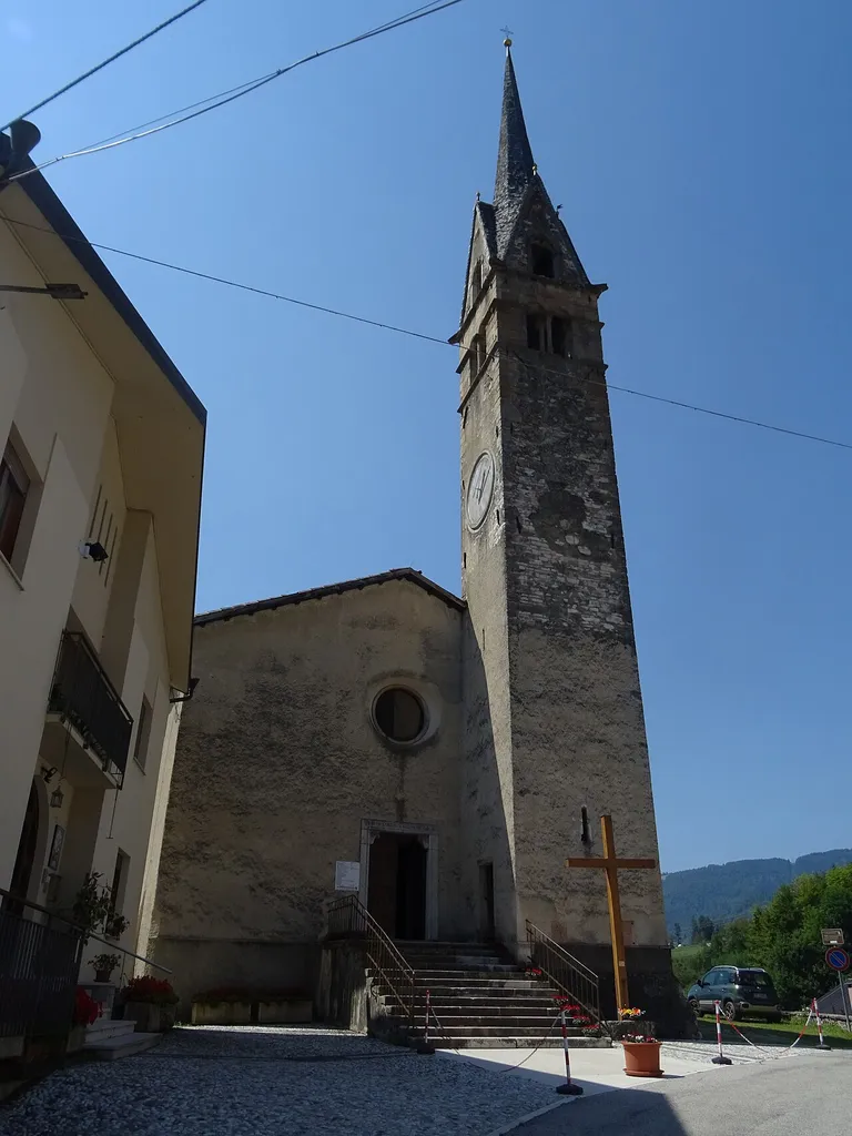 Servo (Sovramonte, Veneto, Italy), Santa Maria Assunta church This picture was uploaded via web-app "Wiki Loves Monuments Italia".