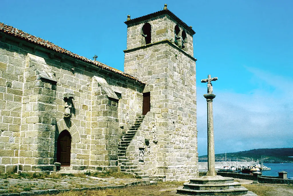 Church of Santa María de la Atalaya. Laxe, A Coruña, Galicia, Spain
