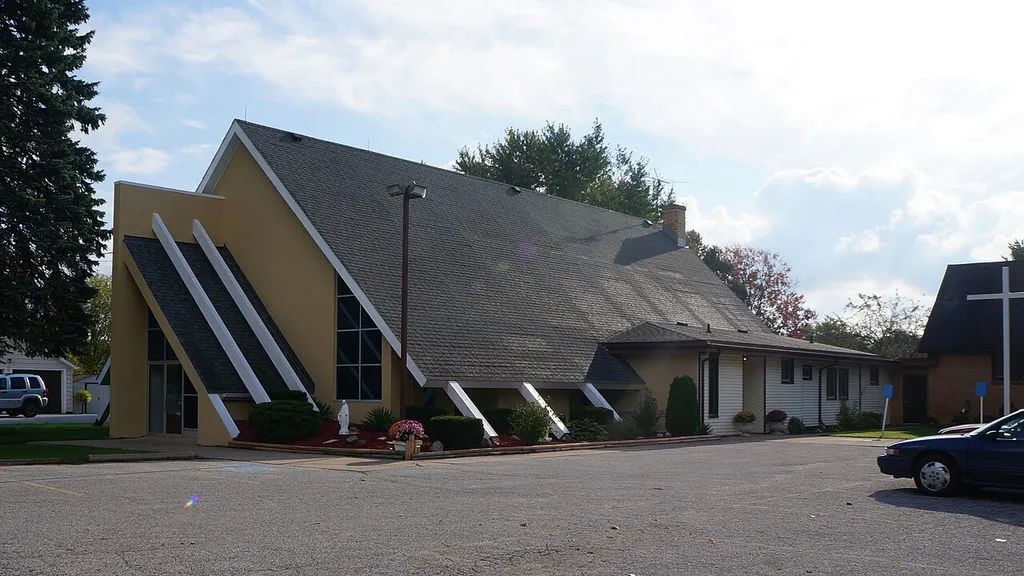 Our Lady of the Blessed Sacrament Catholic Church in Wheatley, Ontario.