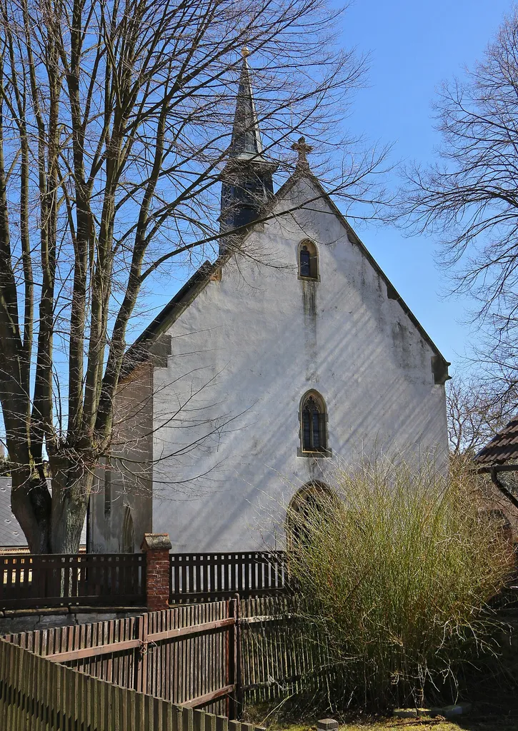 Church in Otryby, part of Soběšín, Czech Republic.