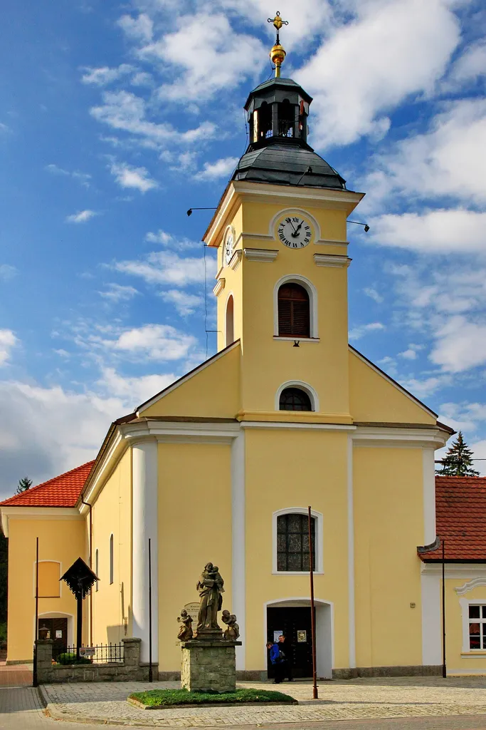 Ustroń, St. Klemens parish church, build in 1787, 1835-1848