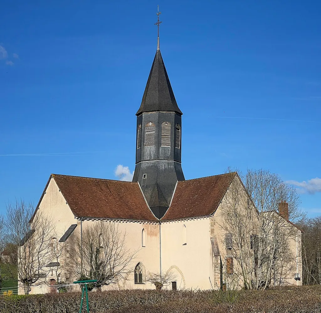 Our Lady abbey in Le Miroir (Saône-et-Loire).