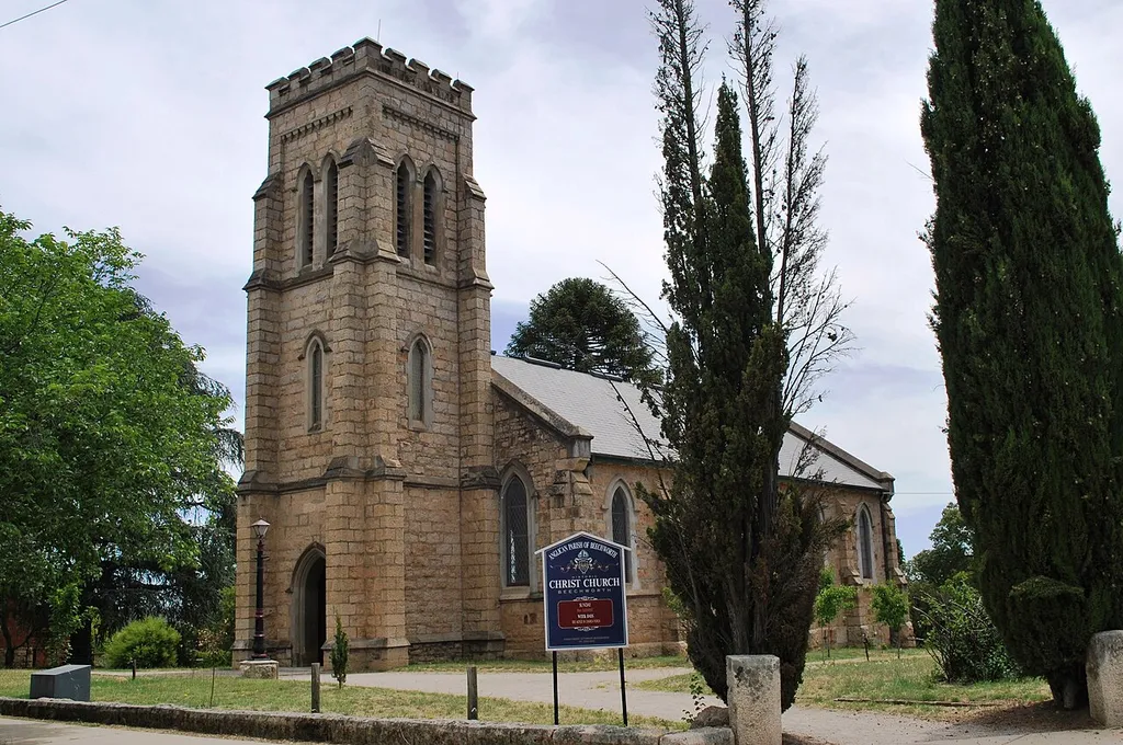 Christ Church Anglican church at en:Beechworth, Victoria