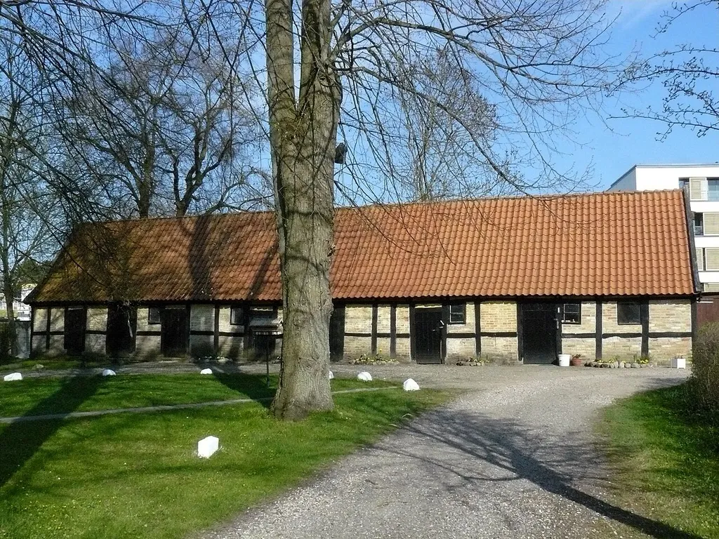 An der östlichen Mauer befindliches Stallgebäude des St.-Johannisklosters