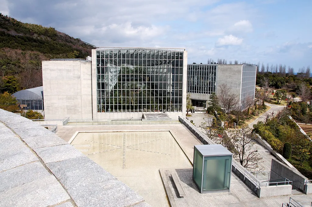 Miracle Planet Museum of Plants of Awaji Yumebutai in Awaji, Hyogo prefecture, Japan