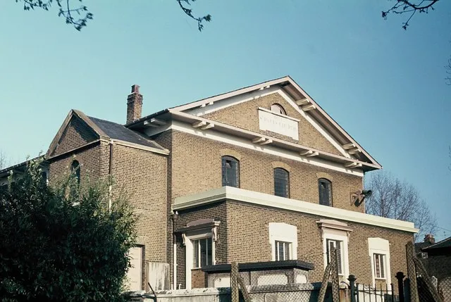 St Paul's Church, Clapham Built in 1815 of stock brick in a simple classical style on the site of the old parish church which had been demolished.