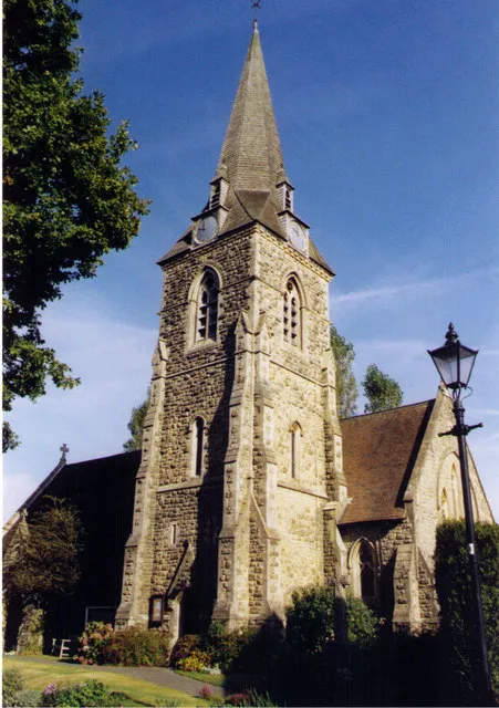 St Mary Magdalene parish church, Sheet, Hampshire, seen from the southeast