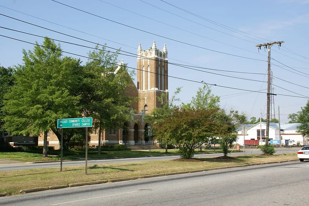 United Methodist Church in Eufaula, Alabama, USA