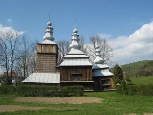 Saints Cosmas and Damian church in Krempna