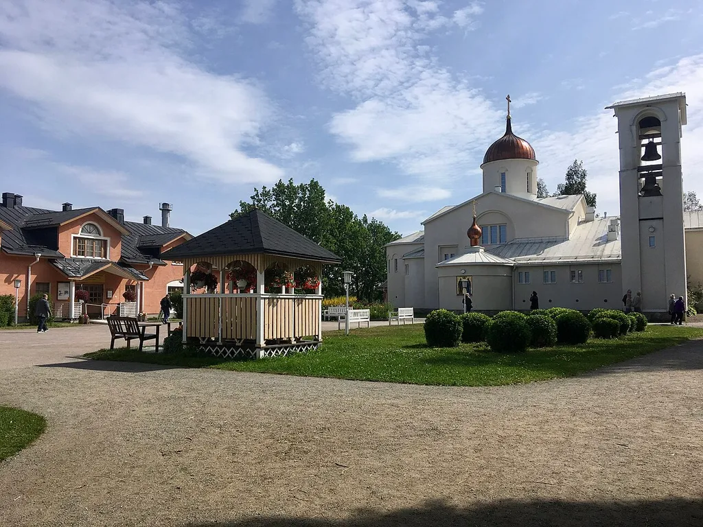 New Valamo Monastery main church with main place