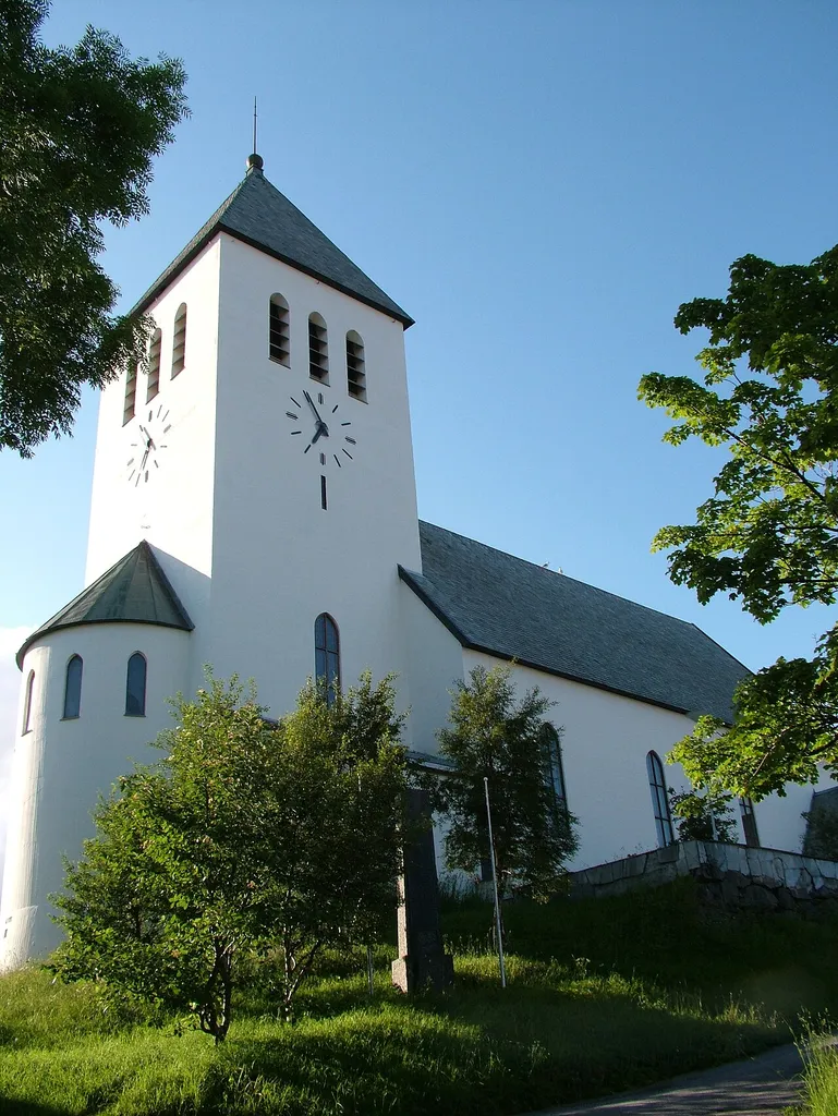 Svolvær kirke i Lofoten, Norway