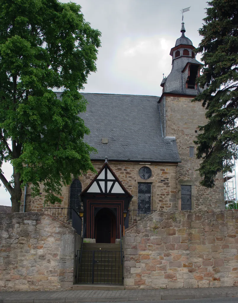 Protestant church in Alsfeld Eudorf Elbenroeder Strasse 4 / Hesse / Germany