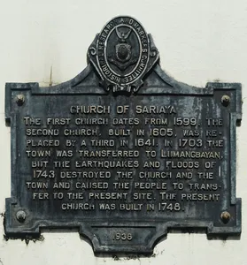 Church of Sariaya historical marker