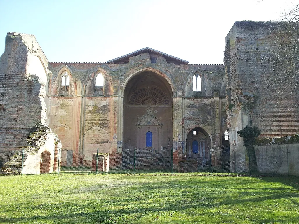Abbaye La Clarté-Dieu (Eaunes) - Ancienne nef et transept