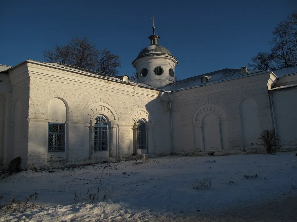 церковь Георгиевская (великомученика Георгия) (Нижегородская область, Лысково, Горького улица, 6, Революции улица, 11, 13, Шапошникова переулок, 7, 7а)