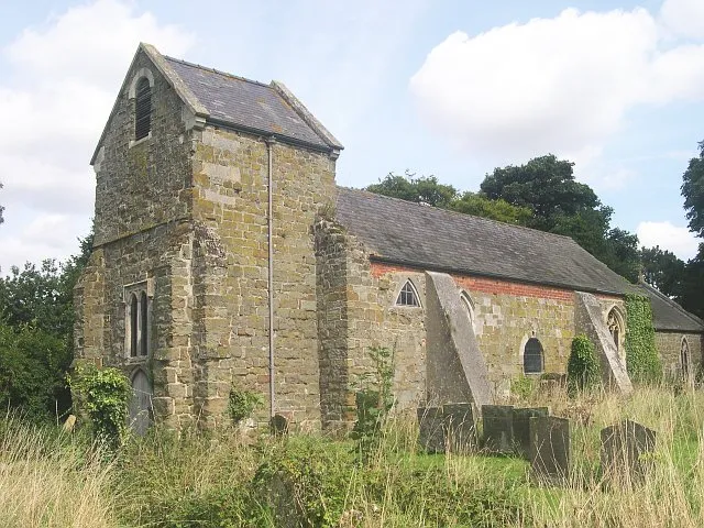 St Peter's parish church, Asterby, Lincolnshire, seen from the southwest