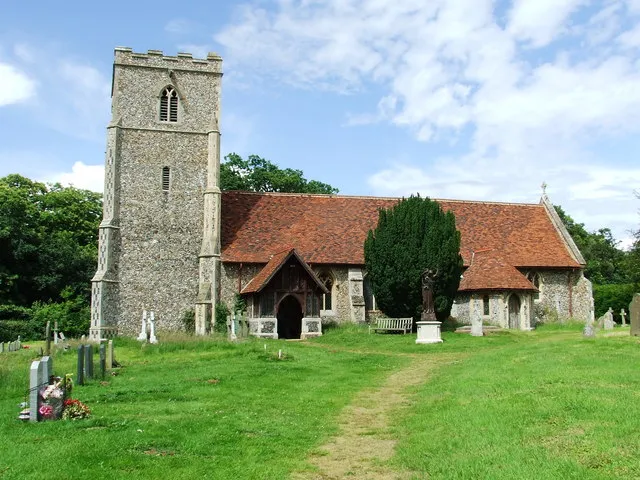 St.Peters Freston. St.Peters church Freston Suffolk. For more info see http://www.suffolkchurches.co.uk/freston.html and photo 484426