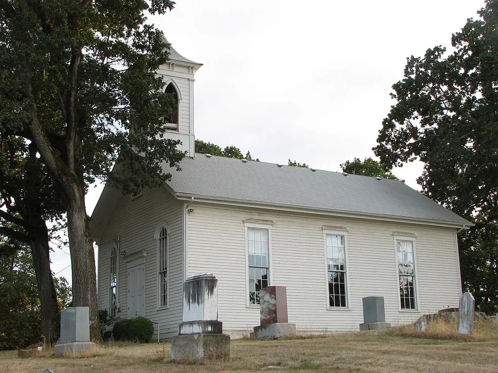 The historic Spring Valley Presbyterian Church (built 1858), located at 4885 Brush College Road Northwest outside of Salem, Oregon, United States, is listed on the US National Register of Historic Places.
