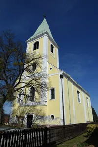 Church of St. Stephen Harding in Apátistvánfalva