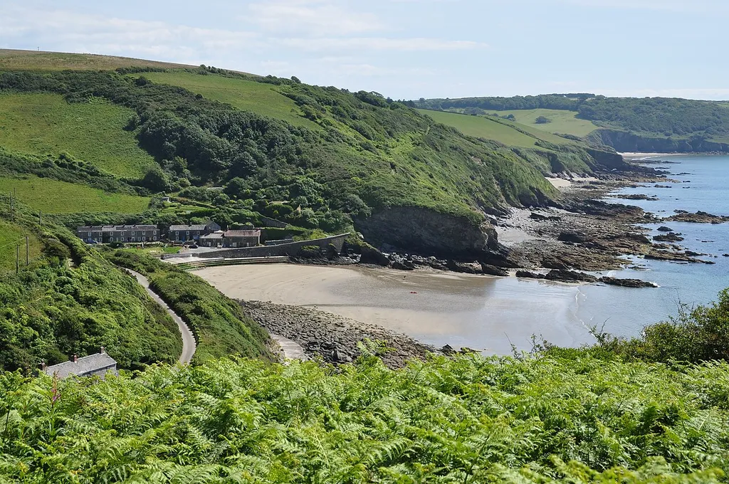 Beach at West Portholland