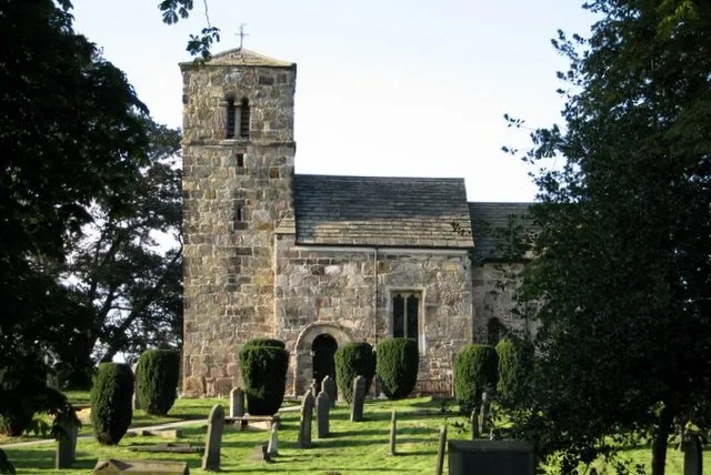 Saint John the Baptist's Church, Kirk Hammerton, North Yorkshire, dates from Anglo-Saxon times