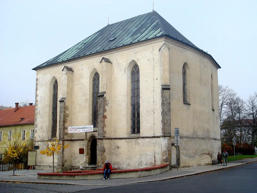 Church of St. Bartholomew in Cheb (Karlovy Vary Region, Czech Republic).