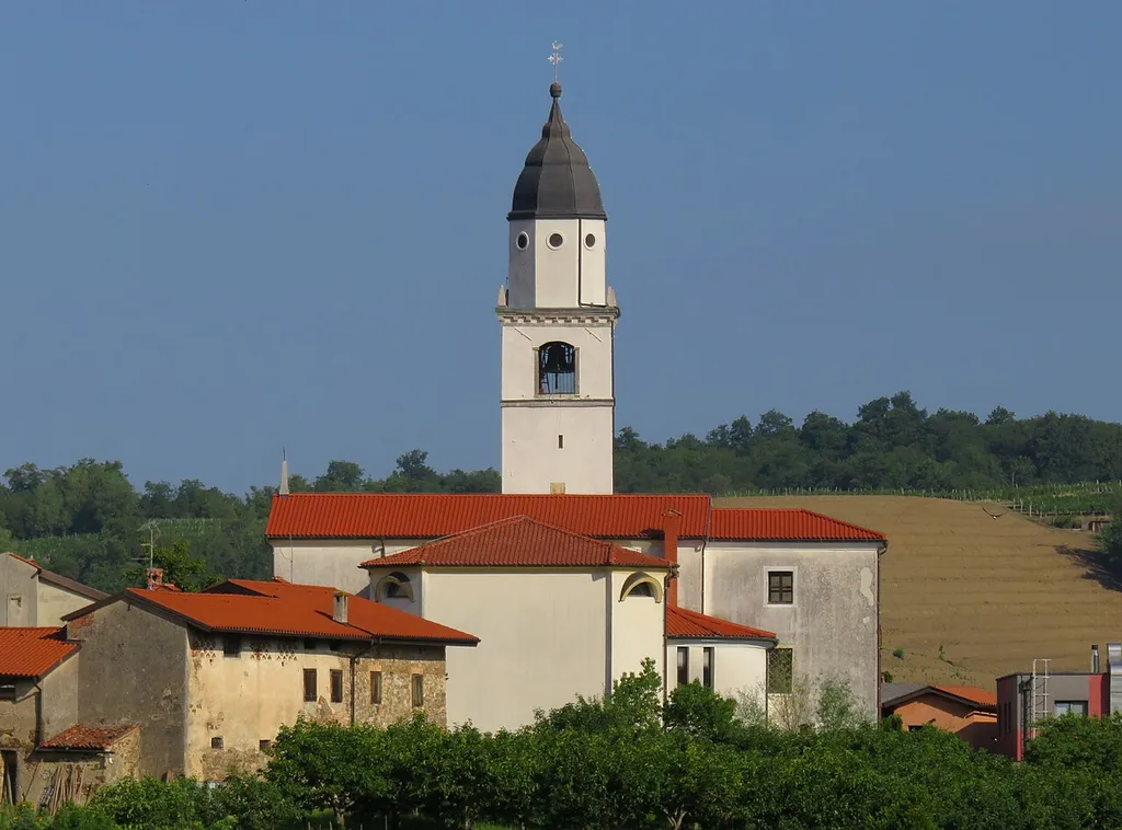 Prophet Daniel Church in Dornberk, Municipality of Nova Gorica, Slovenia
