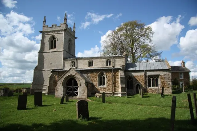St Mary's parish church, Garthorpe, Leicestershire, England, seen from the south