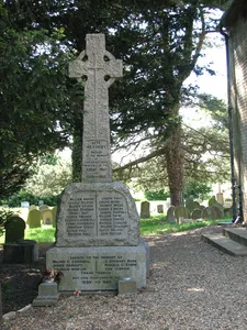Ten Mile Bank War Memorial Adjacent to Church of St Mark
