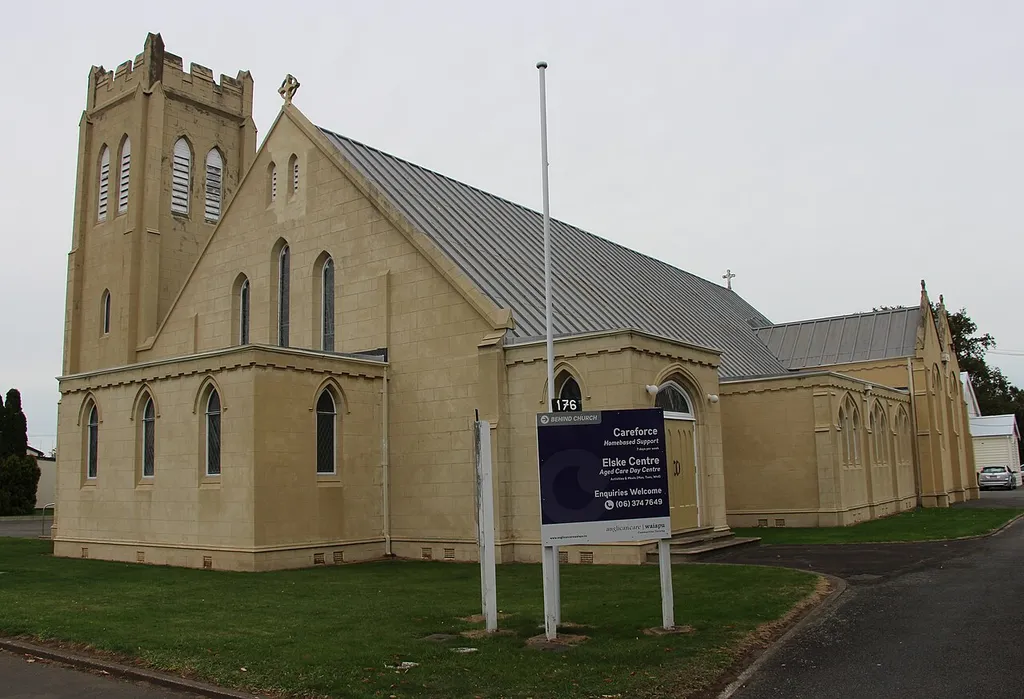 St Johns Church. Dannevirke, New Zealand