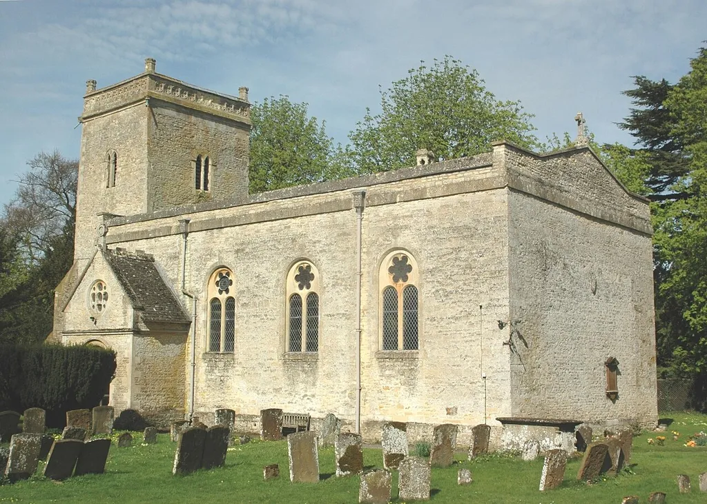 Church of England parish church of the Blessed Virgin Mary, Weston-on-the-Green, Oxfordshire, from the southeast